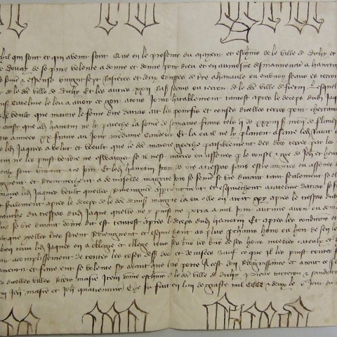 Dechy - E 3510 - Echevinage (1402-1499)
